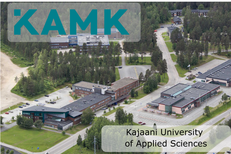 Air view of KAMK university campus
